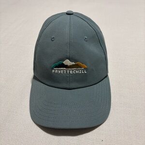 Fayettechill 6-Panel Adjustable Hiking Hat | Blue-Green | OSFA | Unisex